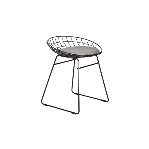 Pastoe Wire Chair zwart lichtgrijs