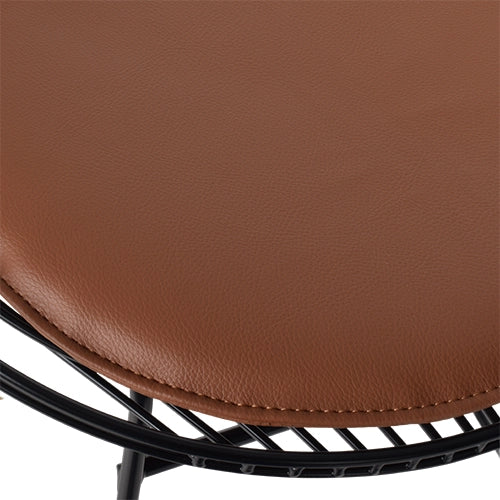 Pastoe Wire Chair (zitkussen leder)