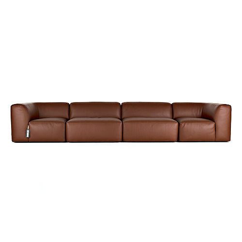 Piet Boon Bo Sofa bruin leder