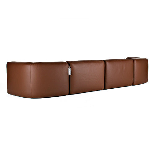 Piet Boon Bo Sofa bruin leder