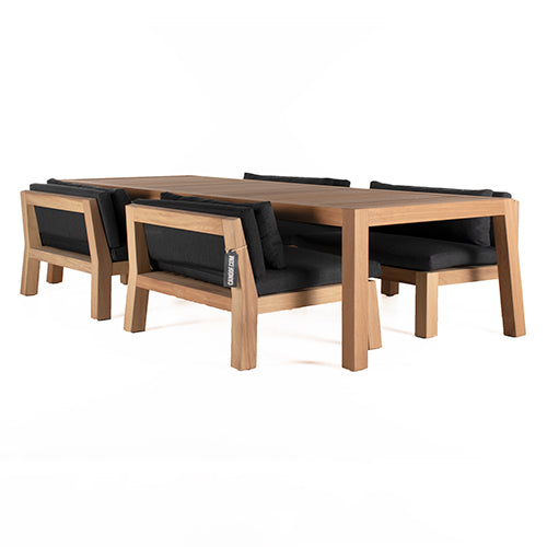 Piet Boon buitenset grijs stoel tafel