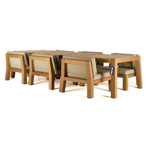 Piet Boon buitenset anne tafel niek stoel beige kleur