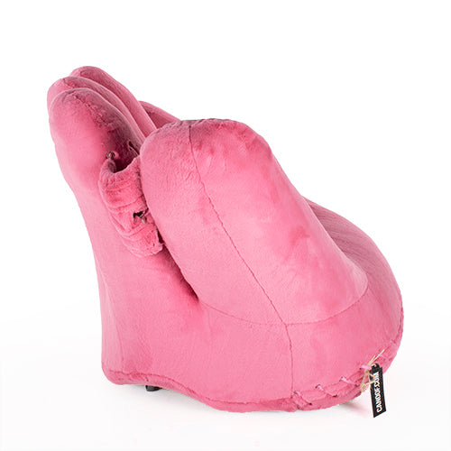 Poltronova Joe fauteuil plush roze