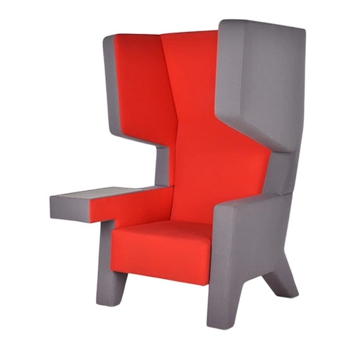 Prooff Ear Chair grijs/rood