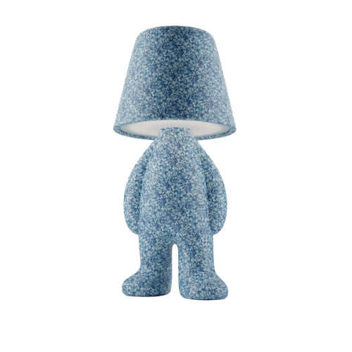 Qeeboo Bigger Brother tafellamp blauw mix