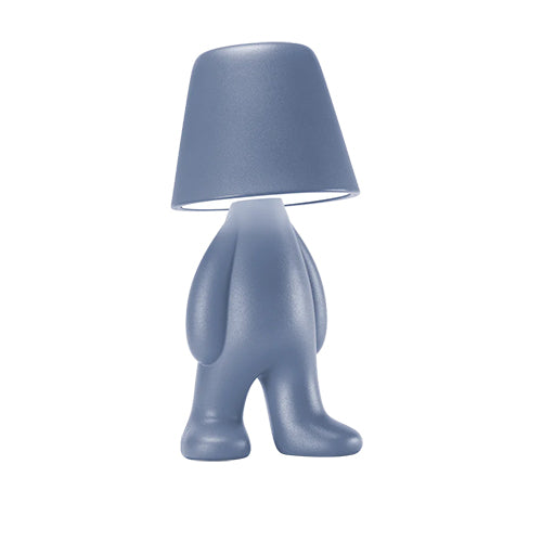 Qeeboo Bigger brother lamp lichtblauw