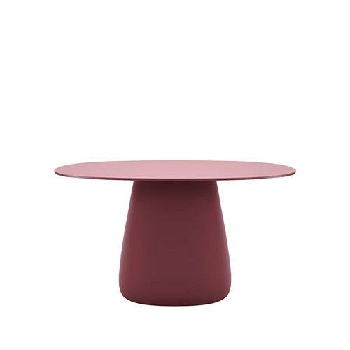 Qeeboo cobble tafel HPL 135cm rood