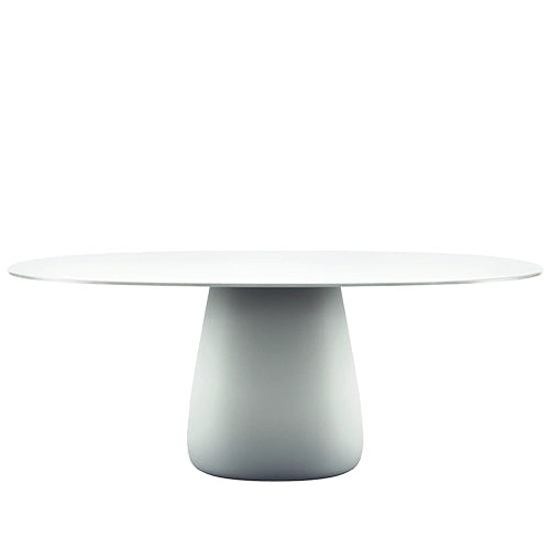 Qeeboo Cobble tafel HPL 190 wit
