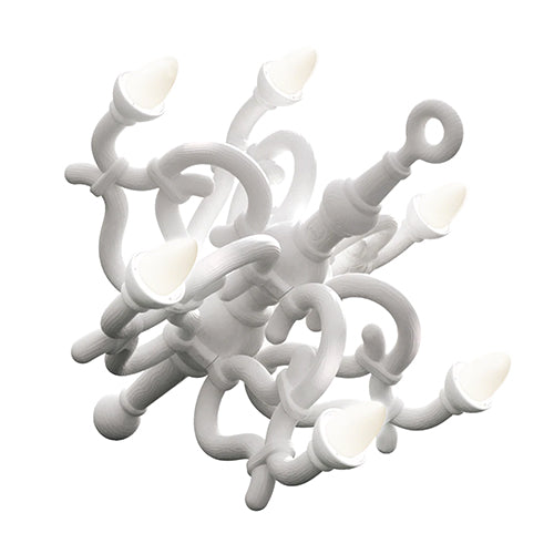 Qeeboo Fallen Chandelier XL wit