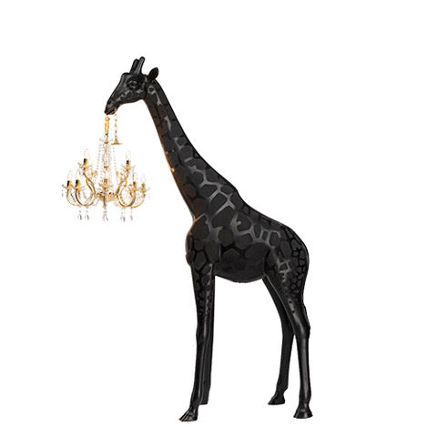Qeeboo Giraffe lamp zwart