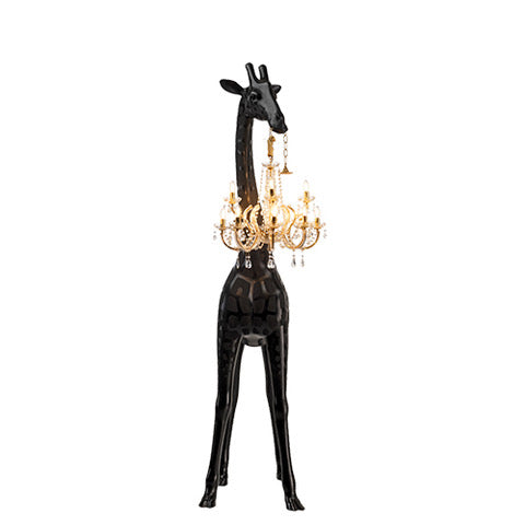 Qeeboo Giraffe lamp 265cm zwart