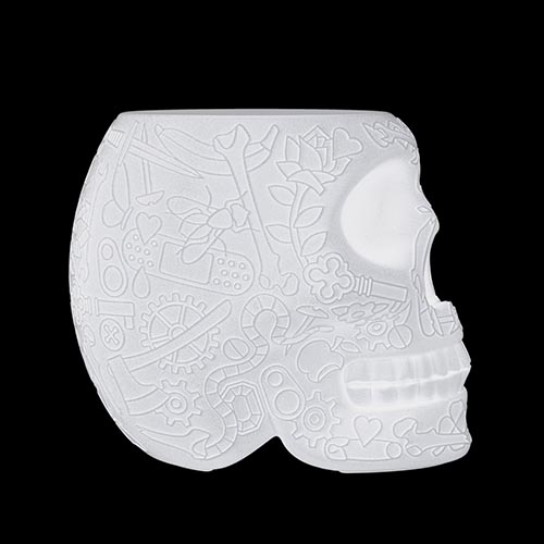 qeeboo mexico led bijzettafel wit