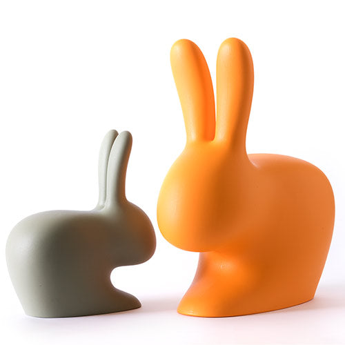 Qeeboo Rabbit Chair oranje