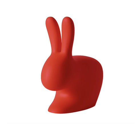 Qeeboo Rabbit Chair baby rood