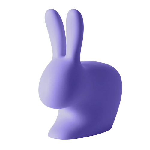 Qeeboo rabbit blauw/paars