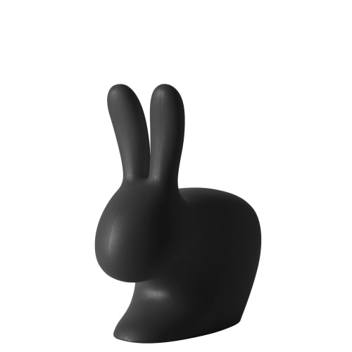 qeeboo rabbit chair baby zwart