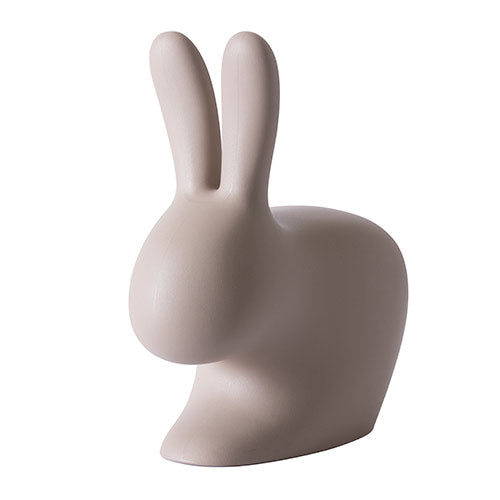 qeeboo rabbit chair grijs bruin