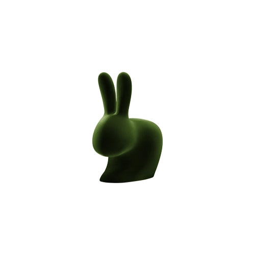 Qeeboo Rabbit XS velvet groen
