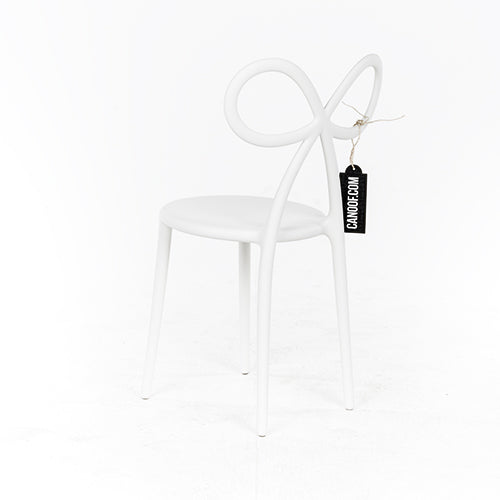 qeeboo ribbon chair wit
