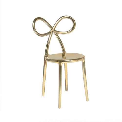 Qeeboo Ribbon Chair Metal finish goud