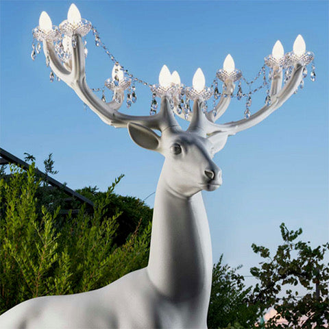 Qeeboo Sherwood vloerlamp wit