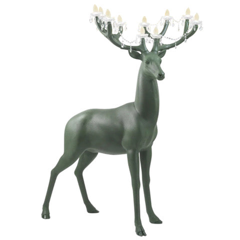 Qeeboo Sherwood vloerlamp groen