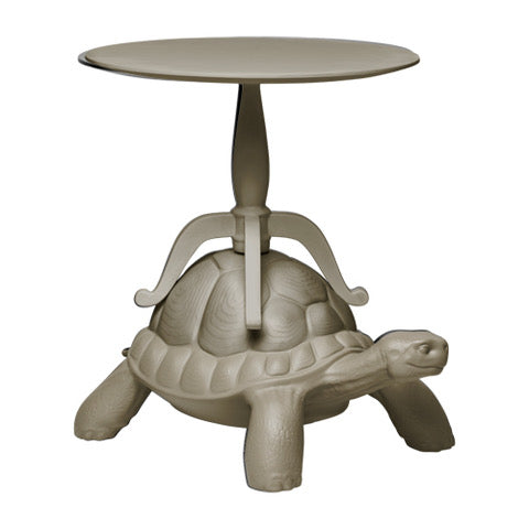 Qeeboo Turtle bijzettafel taupe