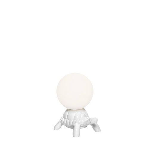 Qeeboo Turtle XS tafellampje wit