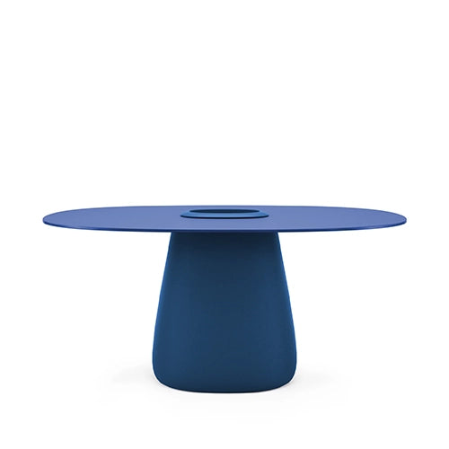 Qeeboo cobble tafel hpl bucket blauw