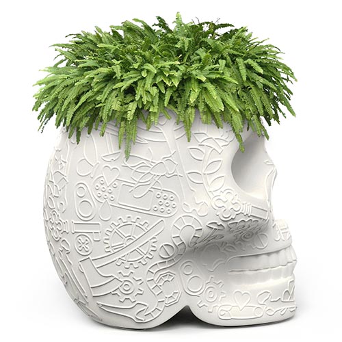 qeeboo mexico plantenbak ivoor
