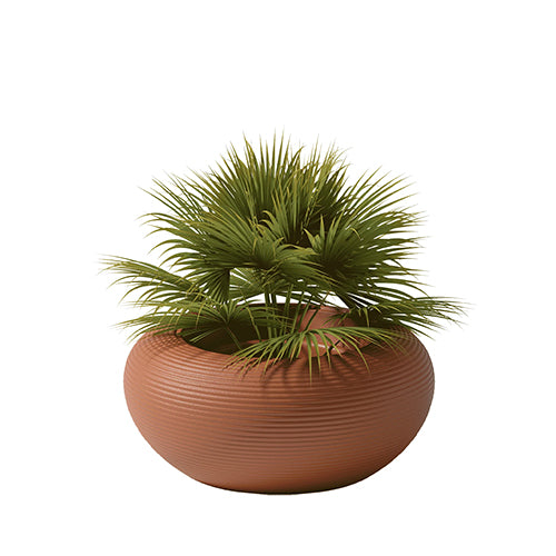 Qeeboo nami plantenbak terracotta