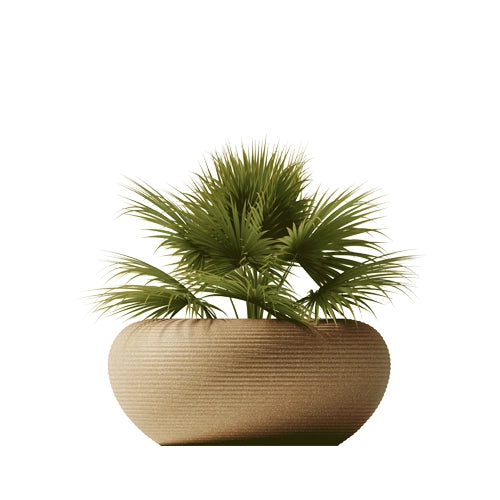 Qeeboo Nami plantenbak zand mix