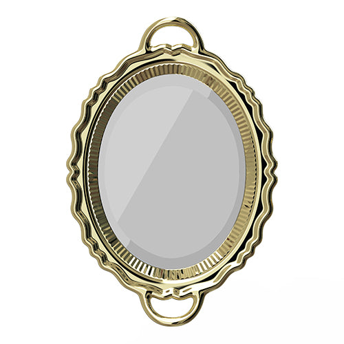 Qeeboo Plateu mirror goud kleurig