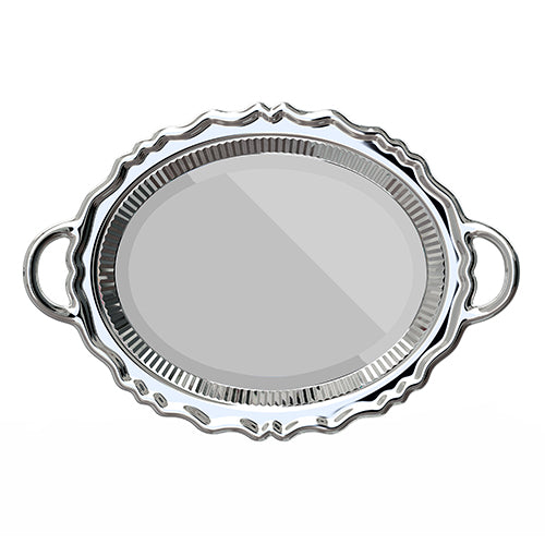 Qeeboo Pplateu mirror spiegel zilver