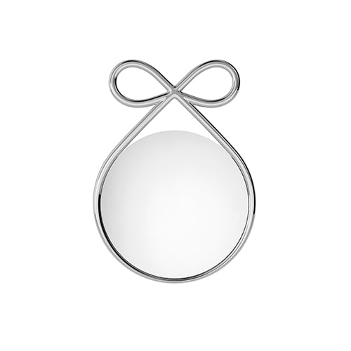 Qeeboo Ribbon mirror zilver