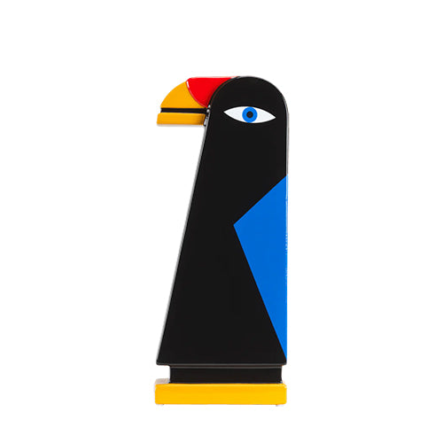 Qeeboo Tuca vaas zwart blauw