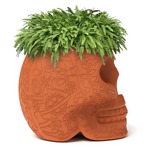 qeeboo mexico plantenbak terracotta