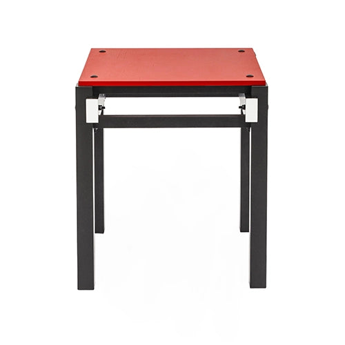 Pastoe Militair stool rood zwart