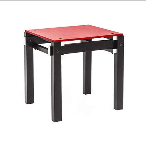 Pastoe Militair stool rood zwart
