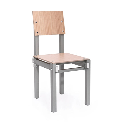 Pastoe rietveld militair stoel grijs