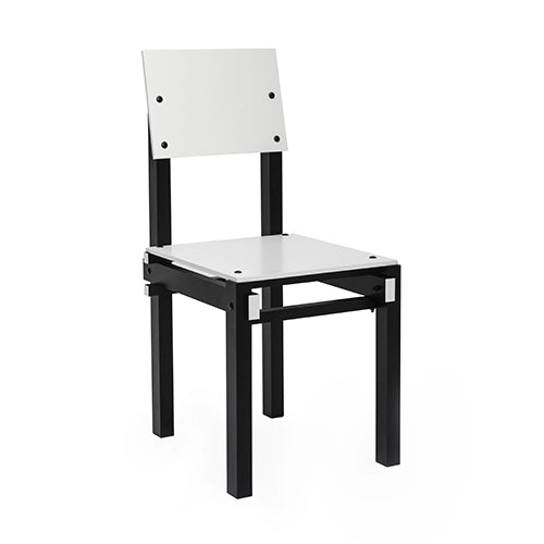 Pastoe rietveld militair stoel wit zwart