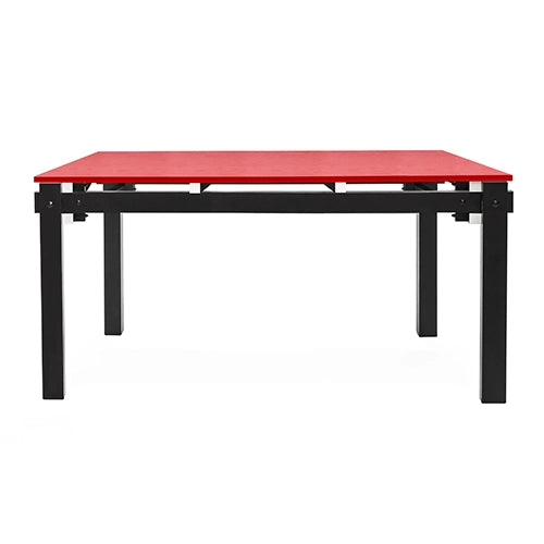 pastoe militair tafel rood zwart
