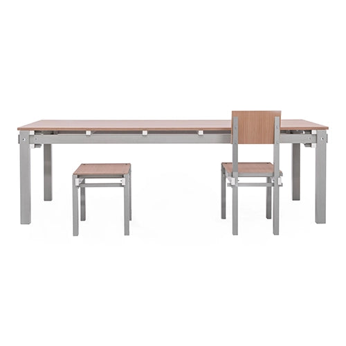 pastoe militair tafel grijs