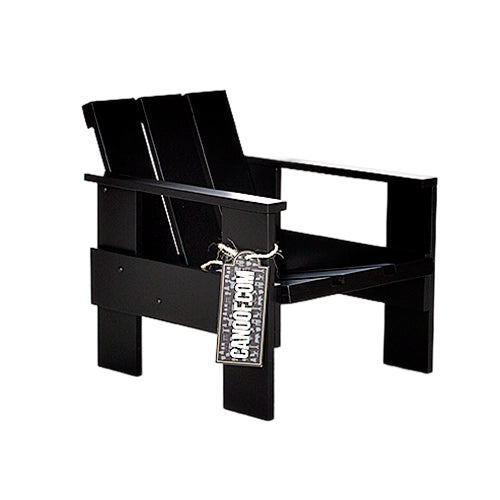 Rietveld Junior kratstoel zwart