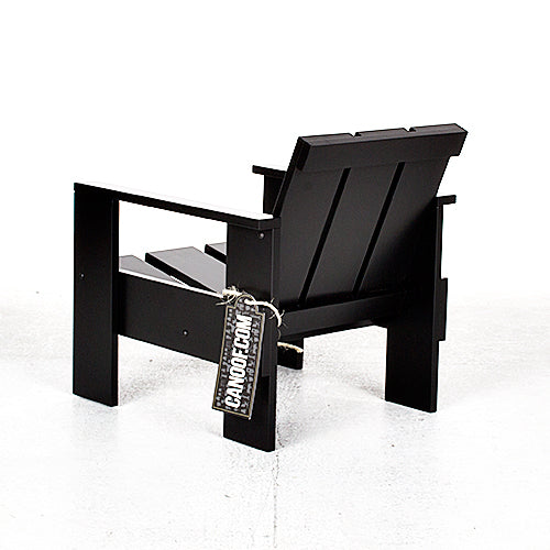 Spectrum rietveld junior kratstoel zwart