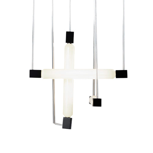 Rietveld l40 hanglamp wit zwart
