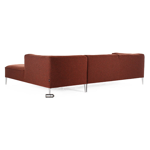 Moooi SSG hoekbank bordeaux rood