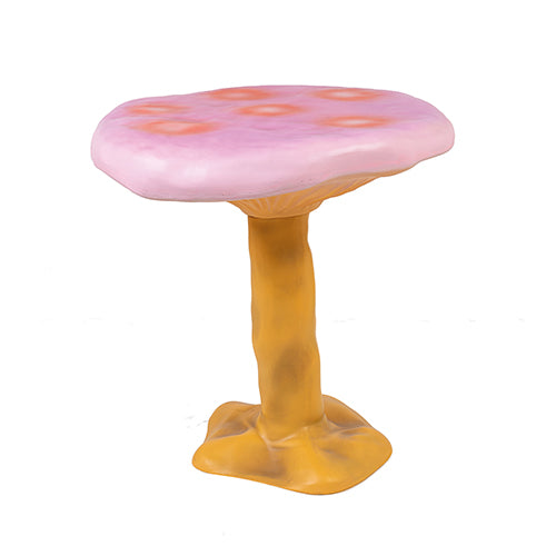 Seletti amanita tafel geel roze