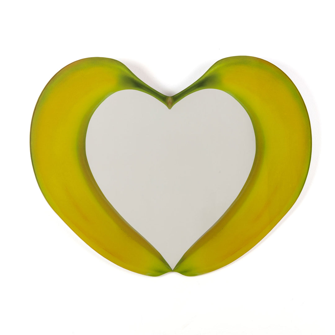 Seletti Love banaan spiegel geel