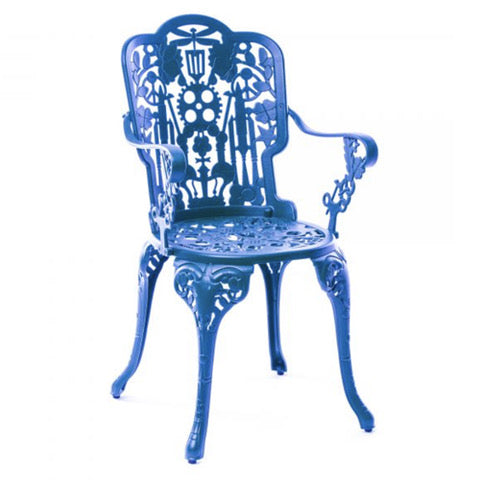 seletti industry armchair blauw